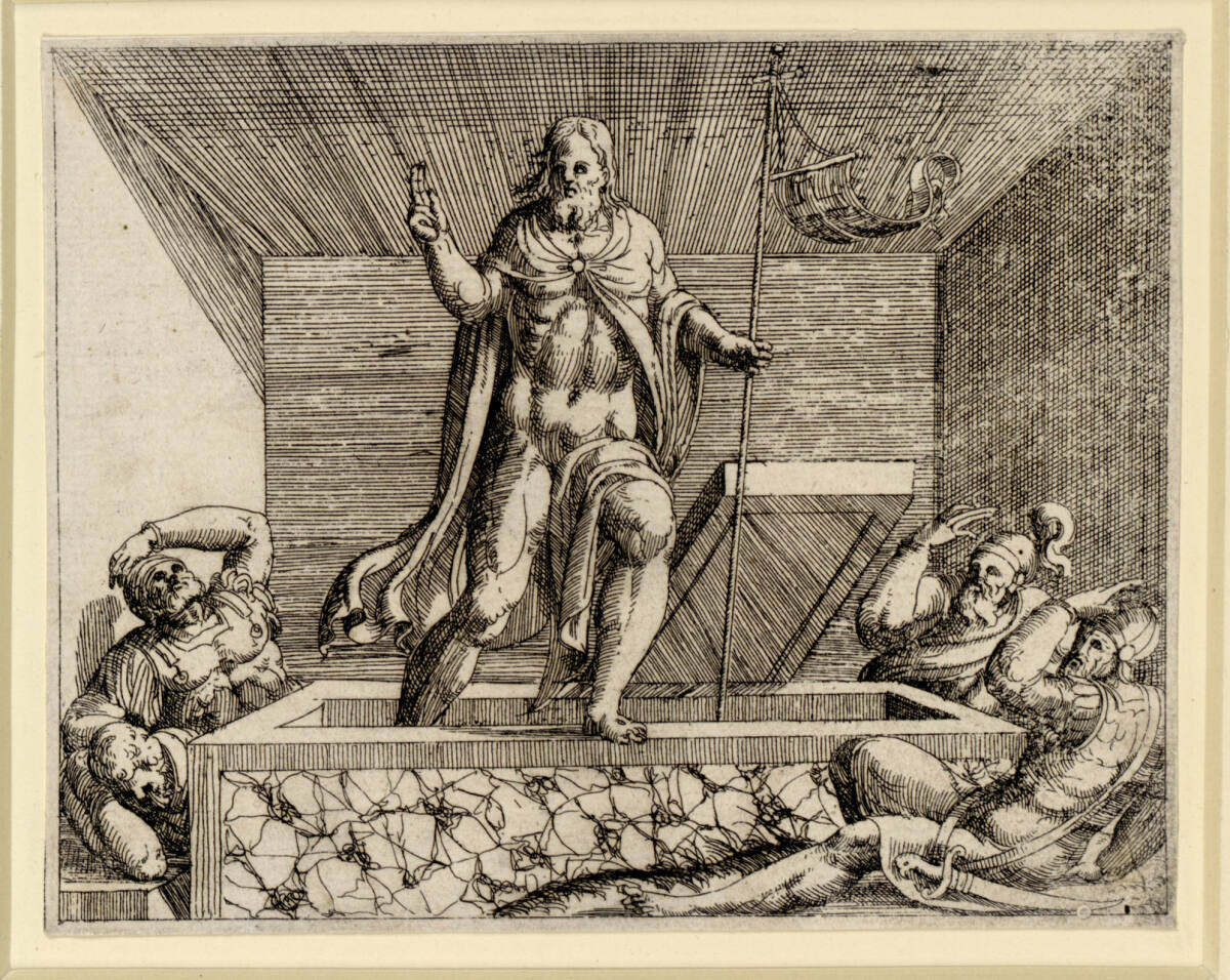 Die Auferstehung Christi, Augustin Hirschvogel, 1550