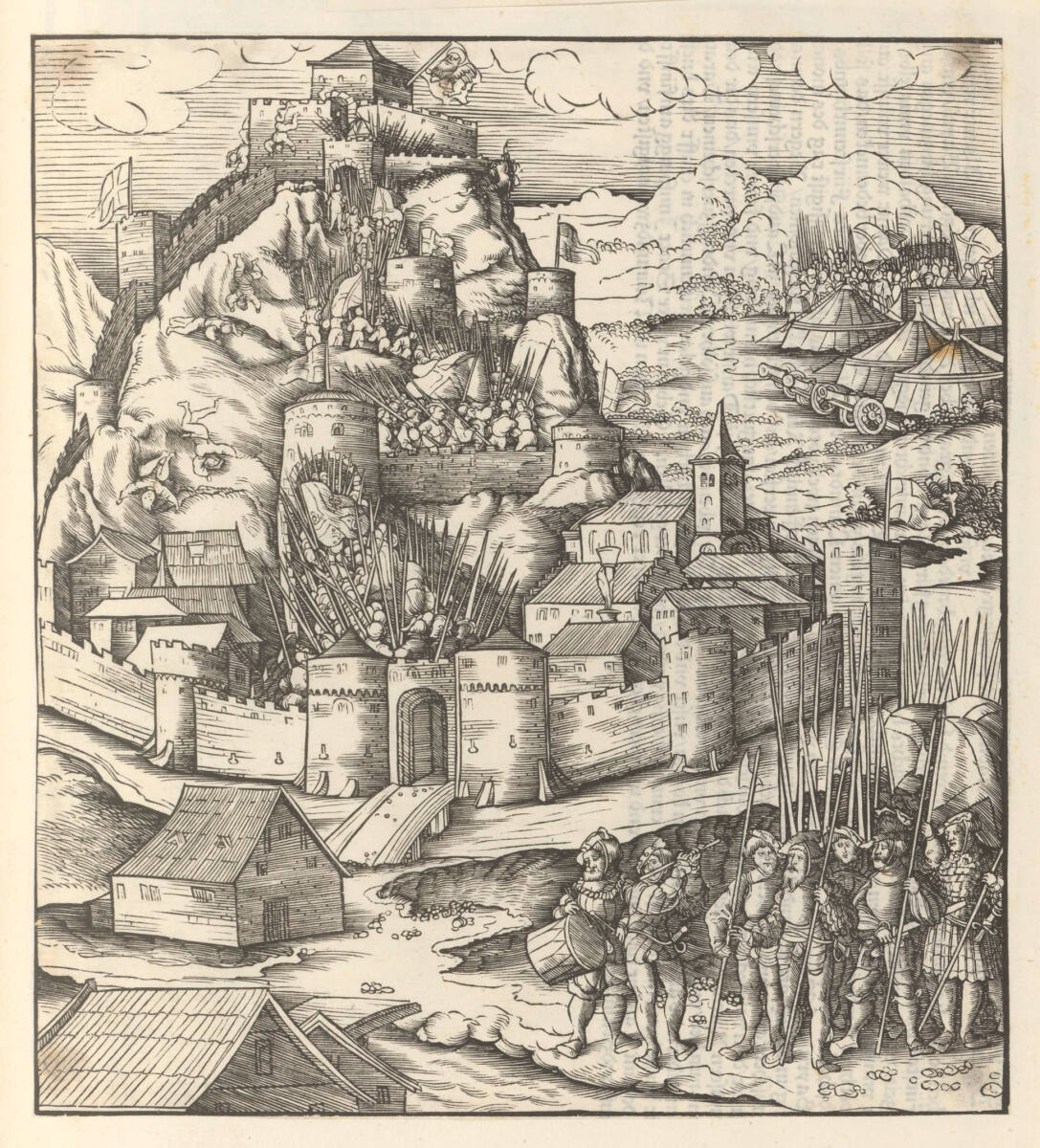Weißkunig: Monselice, 1514–1516