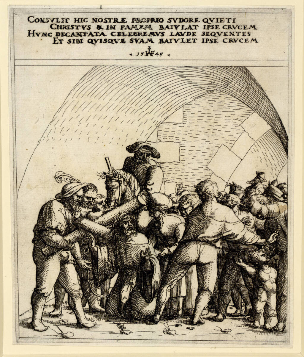 Die Kreuztragung, Augustin Hirschvogel, 1545