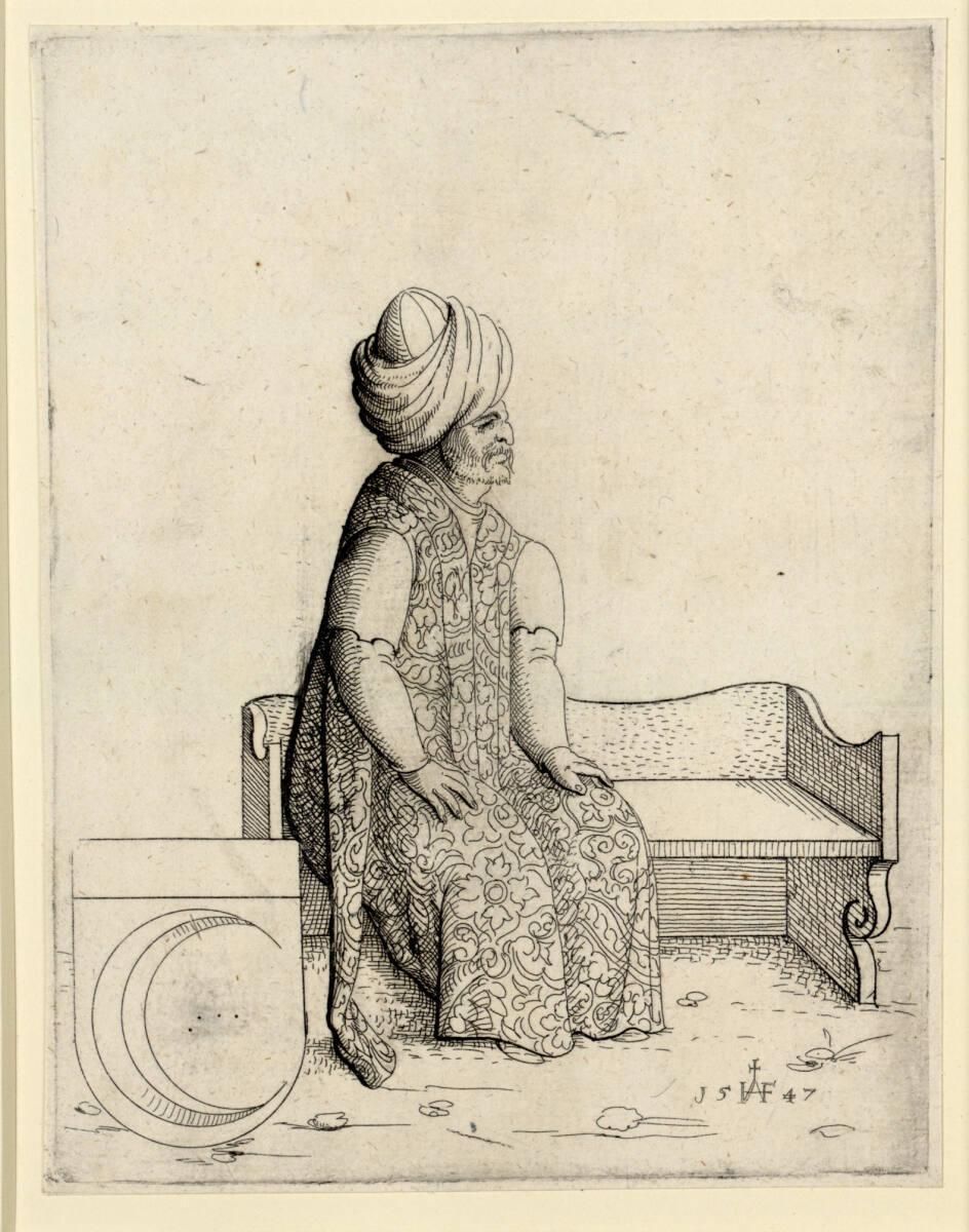 Augustin Hirschvogel, Sultan Soliman, Inv. Nr.: DG1930/2093