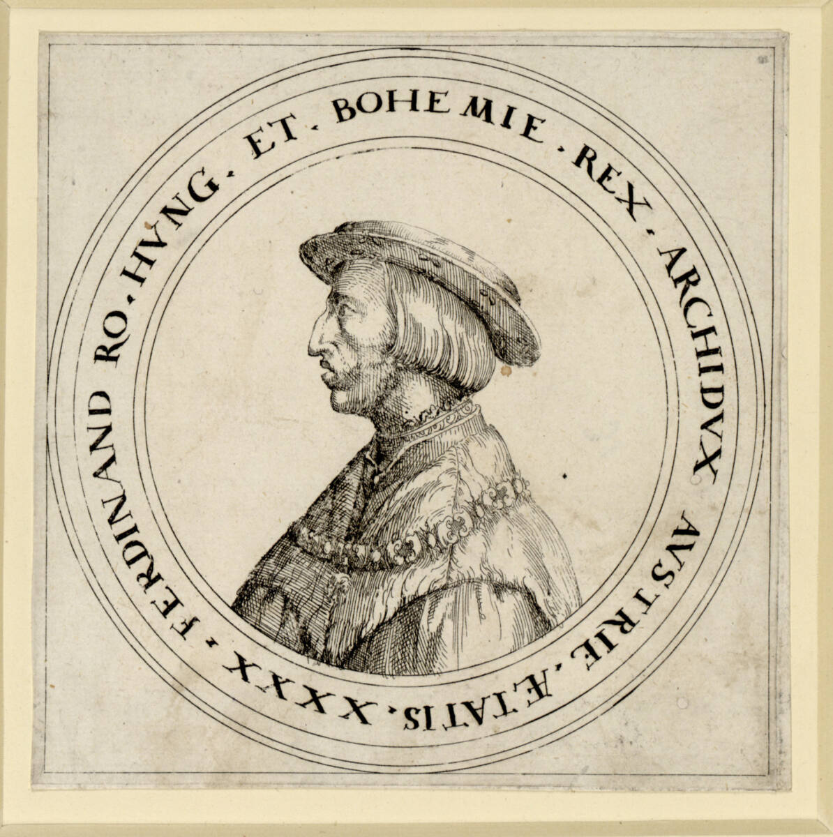 König Ferdinand I. von Ungarn, Augustin Hirschvogel