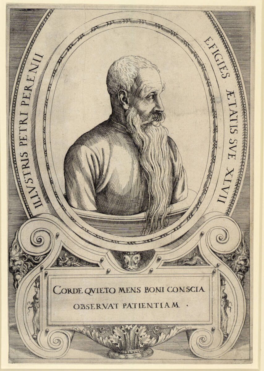 Peter Perényi, Augustin Hirschvogel, 1548
