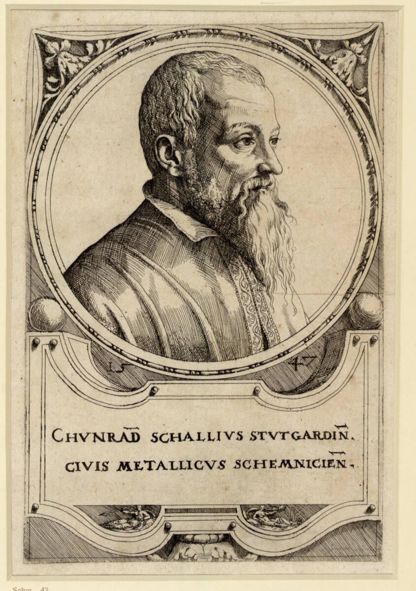 Augustin Hirschvogel, Conrad Schall, Inv. Nr.: DG1930/2122