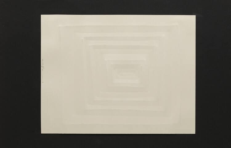 Hans Bischoffshausen, Papierprägung, Inv. Nr.: DG1965/3