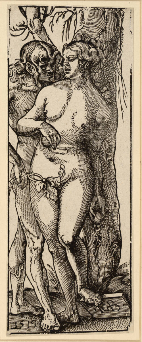 Adam und Eva, Hans Baldung Grien, 1519