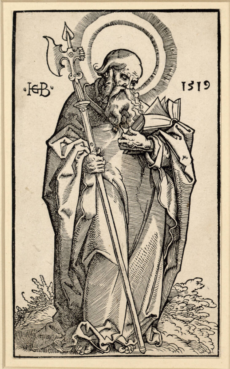 Der heilige Matthäus, Hans Baldung Grien, 1519