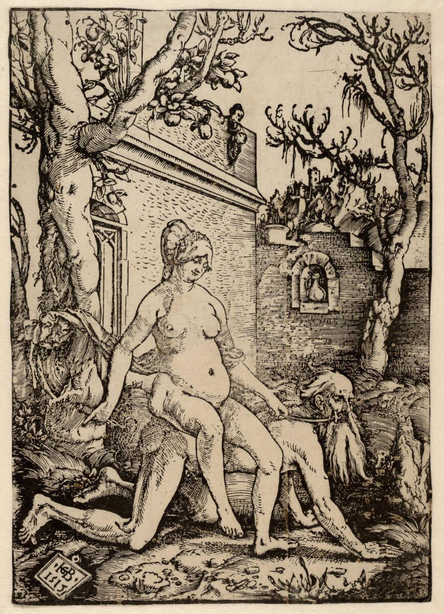 Hans Baldung gen. Grien, Aristoteles und Phyllis, Inv. Nr.: DG1931/86