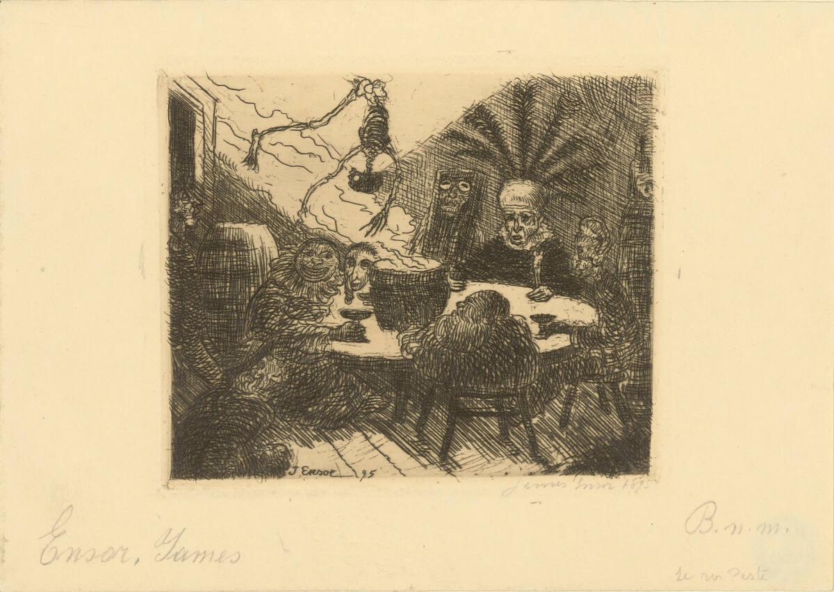 James Ensor, König Pest, Inv. Nr.: DGNF6601