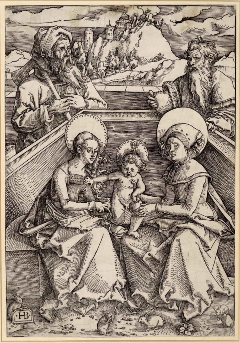 Die heilige Sippe mit den Hasen, Hans Baldung Grien