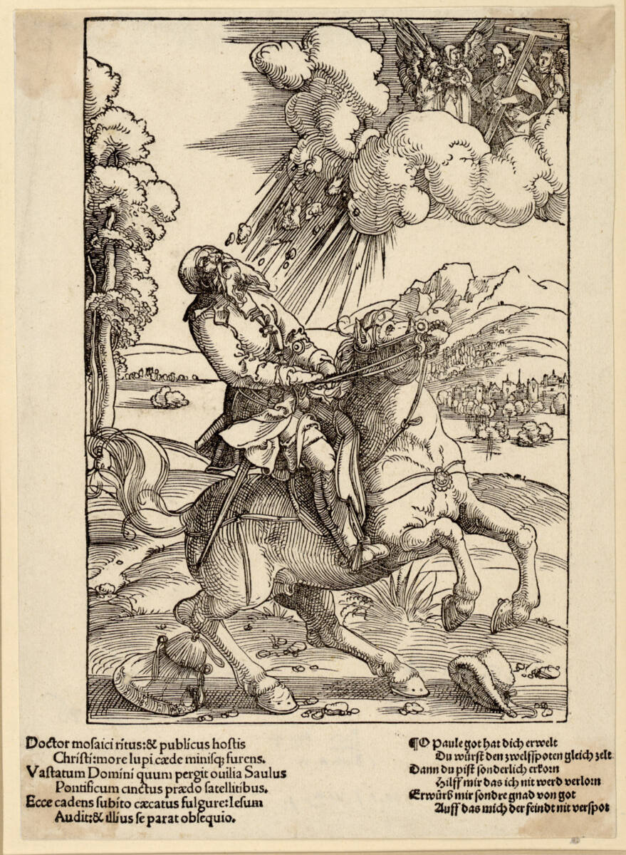 Paulussturz, Hans Baldung Grien
