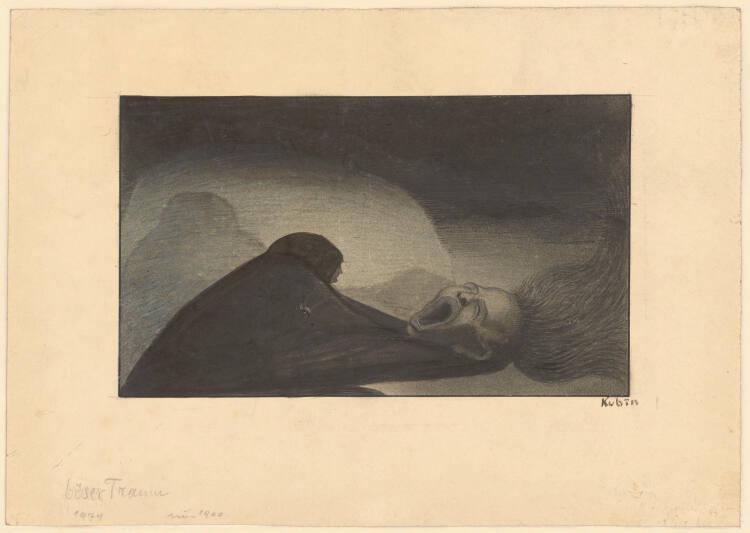 Alfred Kubin, Böser Traum, Inv. Nr.: 34373