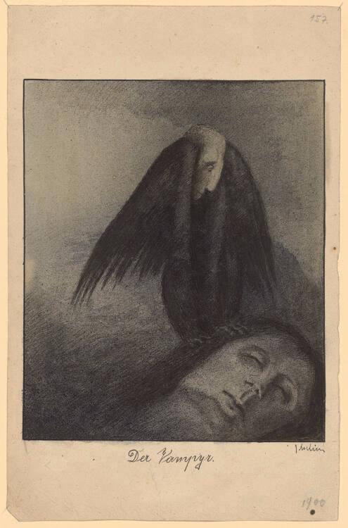 Alfred Kubin, Der Vampir, Inv. Nr.: 33478