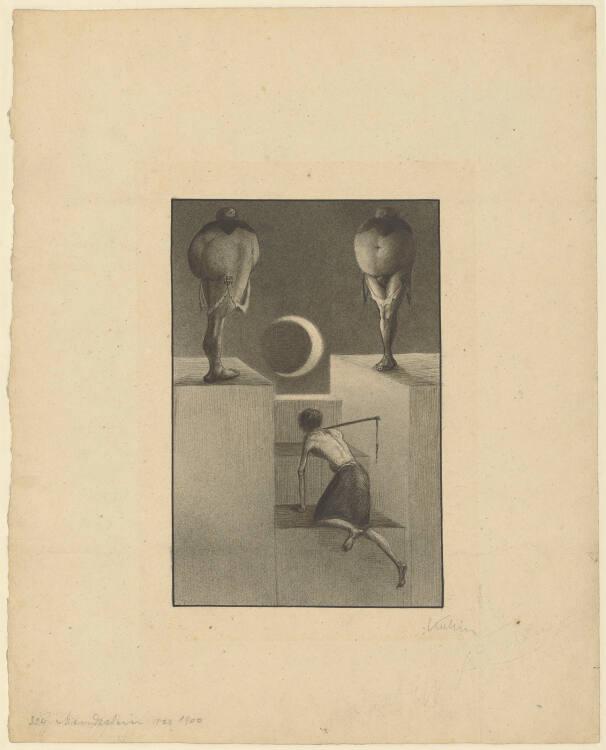 Alfred Kubin, Mondschein, Inv. Nr.: 33555