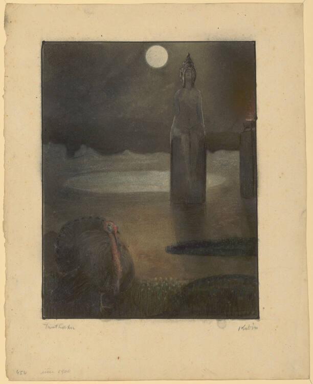 Alfred Kubin, Truthahn, Inv. Nr.: 33635