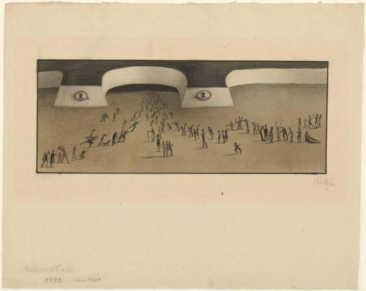 Alfred Kubin, Ameisenstraße, Inv. Nr.: 33306