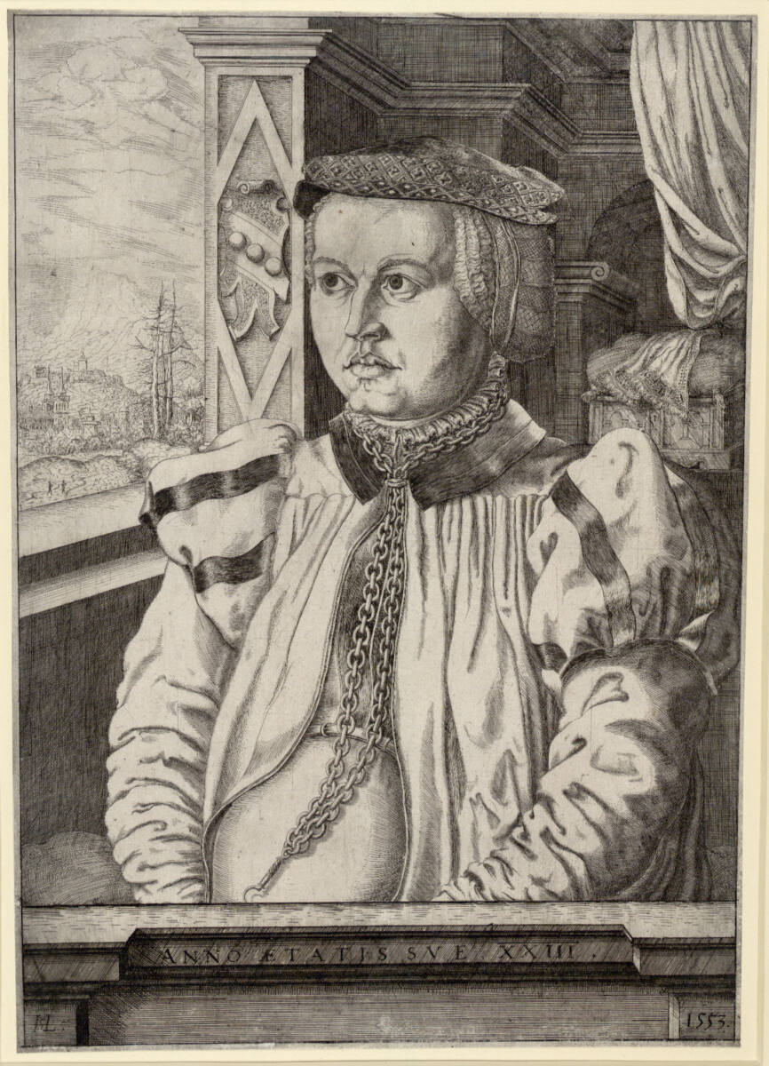 Frau von Eckh, Hans Sebald Lautensack, 1553