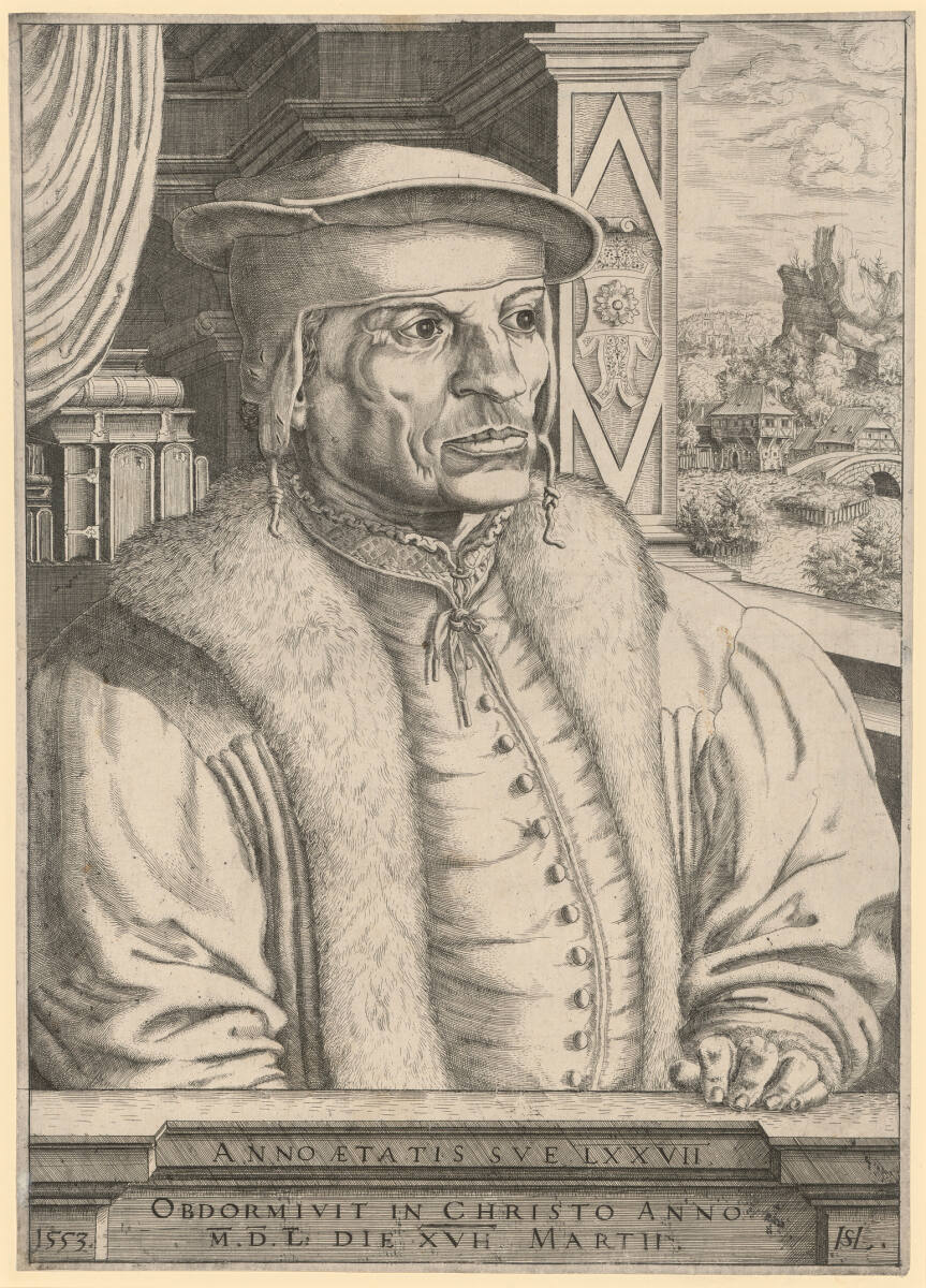 Leonhard von Eckh, Hans Sebald Lautensack, 1553