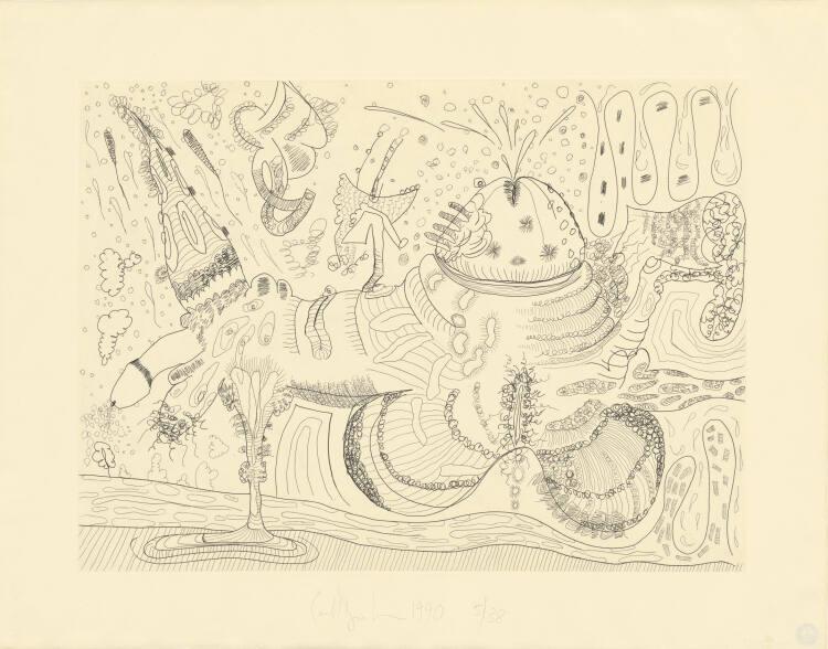Carroll Dunham, Pumping Shape, Inv. Nr.: DG1992/47