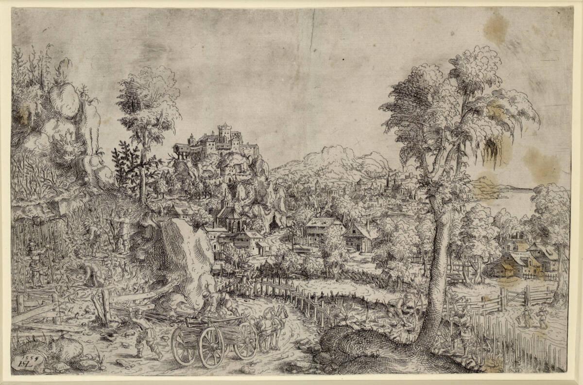 Hans Lautensack, Arbeiter am Weinberg, Inv. Nr.: DG1933/102