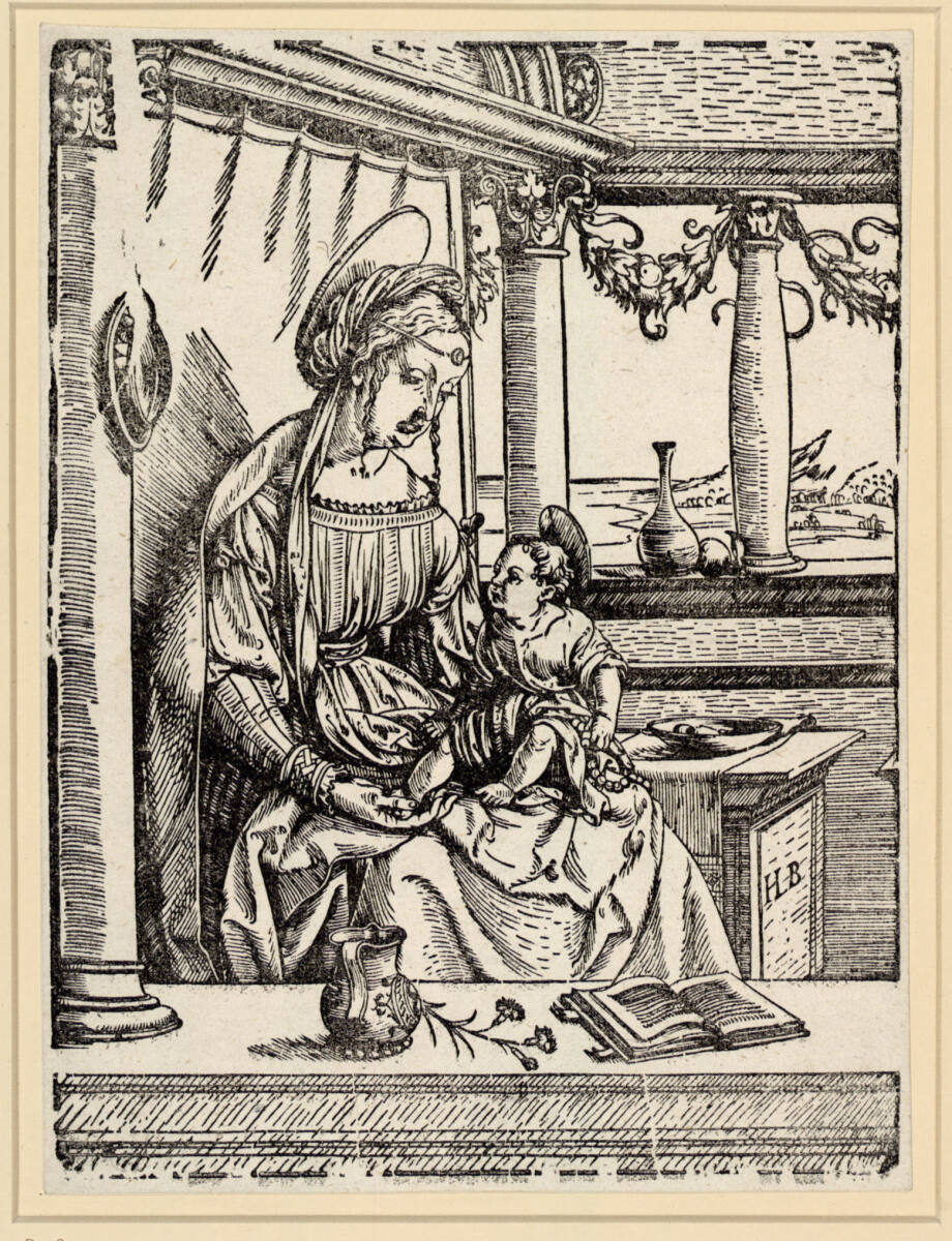 Madonna mit der Nelke, Jost de Negker