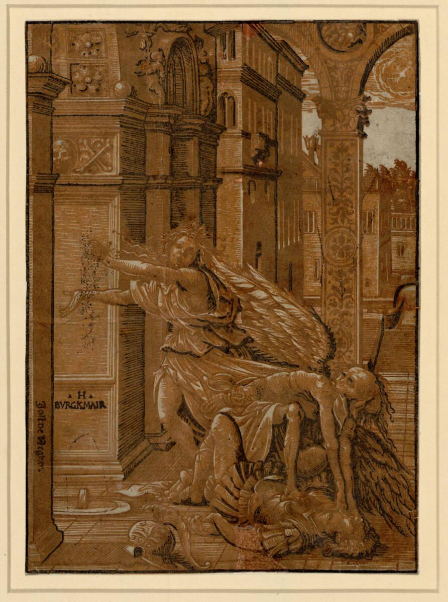 Hans Burgkmair d. Ä., Der Tod überfällt ein Liebespaar, Inv. Nr.: DG1934/76