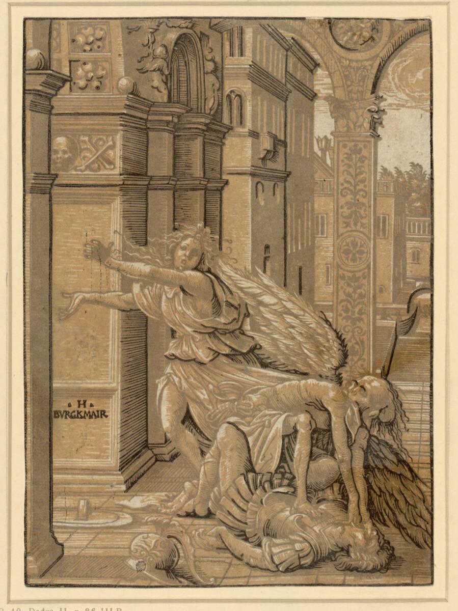 Hans Burgkmair d. Ä., Der Tod überfällt ein Liebespaar, Inv. Nr.: DG1934/78