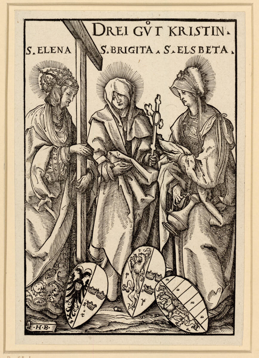Drei gute Christinnen, Jost de Negker, 1516–1519