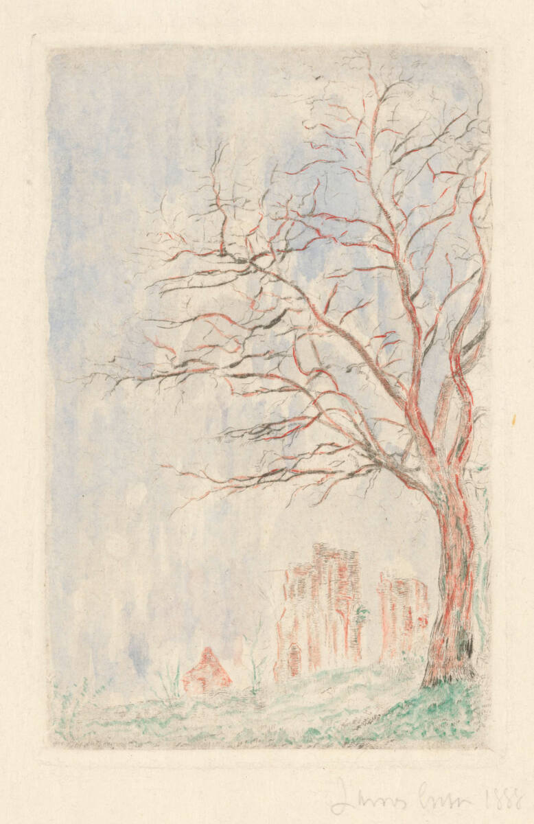 Akazie, James Ensor, 1888