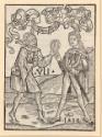 Baseler Meister, 1494, Narr und junger Mann (Holzschnitt aus Sebastian Brants "Narrenschiff", 1…