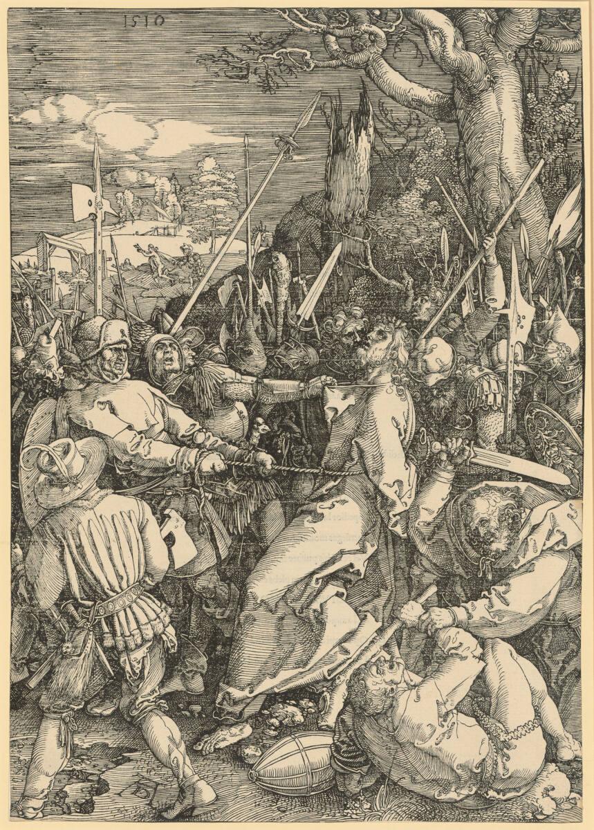 Die Gefangennahme Christi (Große Passion, 4), Albrecht Dürer, 1510