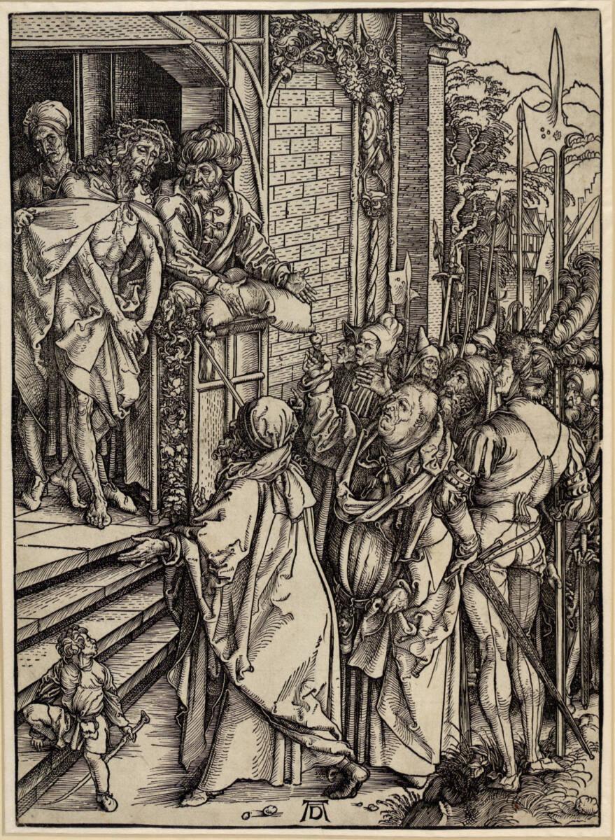 Albrecht Dürer, Die Schaustellung Christi (Große Passion, 6), Inv. Nr.: DG1934/192