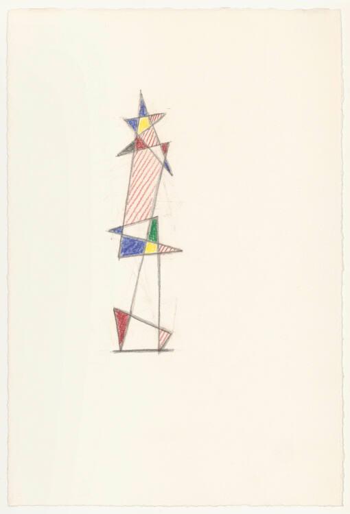 Roy Lichtenstein, Imperfect Figure (Study), Inv. Nr.: 48779