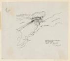 Lois Welzenbacher, Gallipoli, Kraftwerk, Atlantropa-Projekt, Lageplan, Entwurfsskizze, aus Publ…