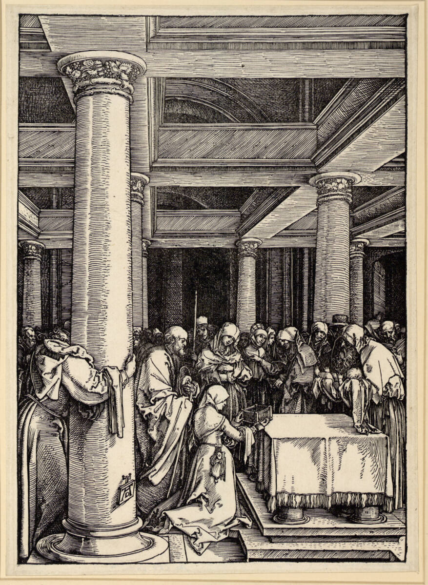 Die Darstellung im Tempel (Marienleben, 13), Albrecht Dürer