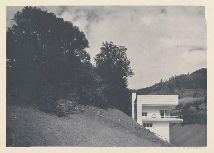 Lois Welzenbacher, Zell am See, Haus Buchroithner, Publikationsentwurf einer Werkdokumentation,…