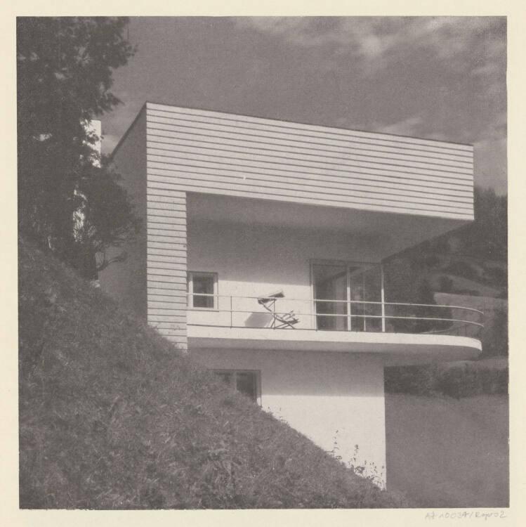 Lois Welzenbacher, Zell am See, Haus Buchroithner, Publikationsentwurf einer Werkdokumentation,…
