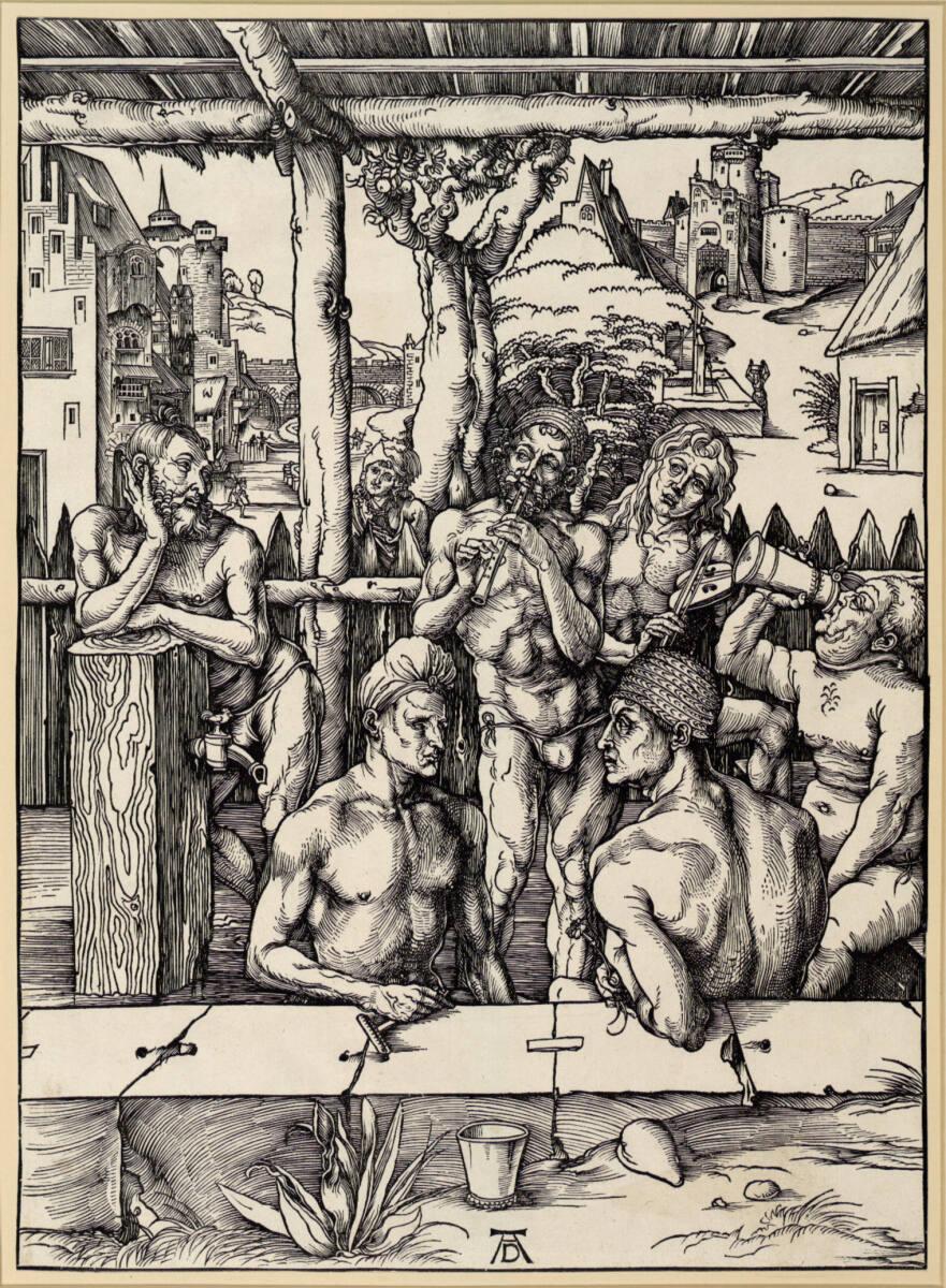 Albrecht Dürer, Das Männerbad, Inv. Nr.: DG1934/496