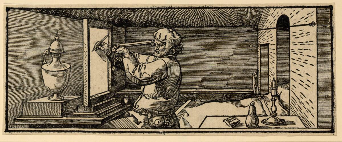 Albrecht Dürer, Der Zeichner der Kanne, Inv. Nr.: DG1934/502