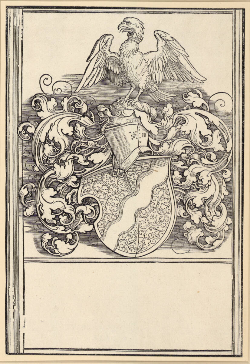 Das Wappen des Michael Behaim, Albrecht Dürer
