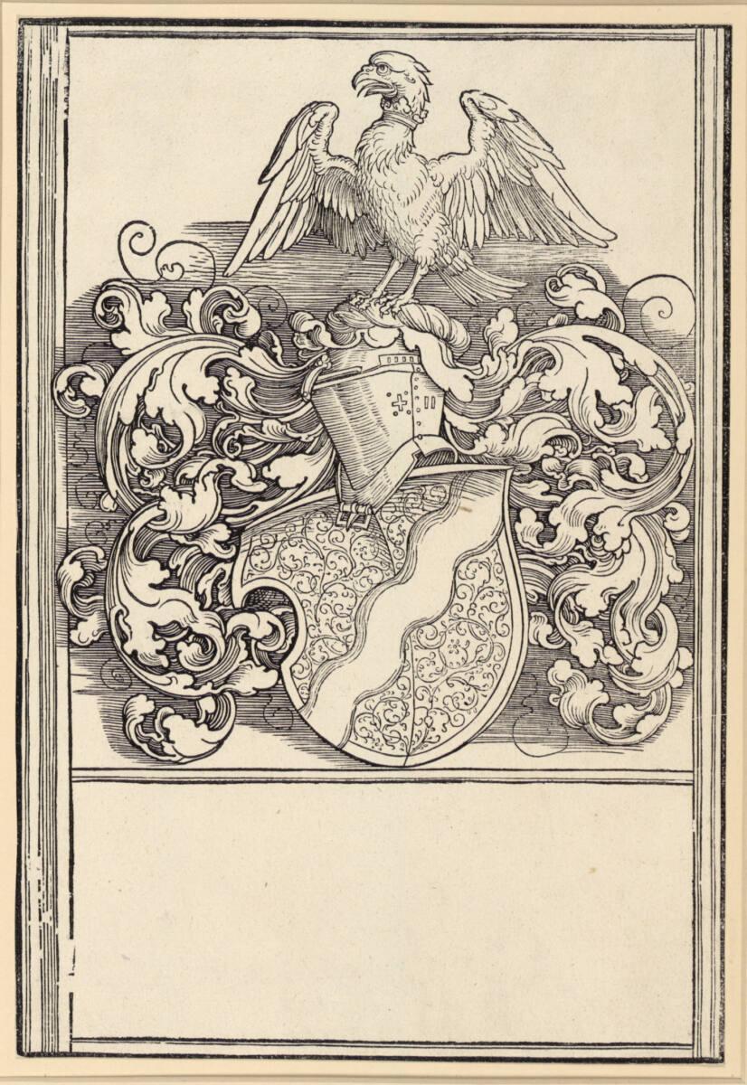 Albrecht Dürer, Das Wappen des Michael Behaim, Inv. Nr.: DG1934/534