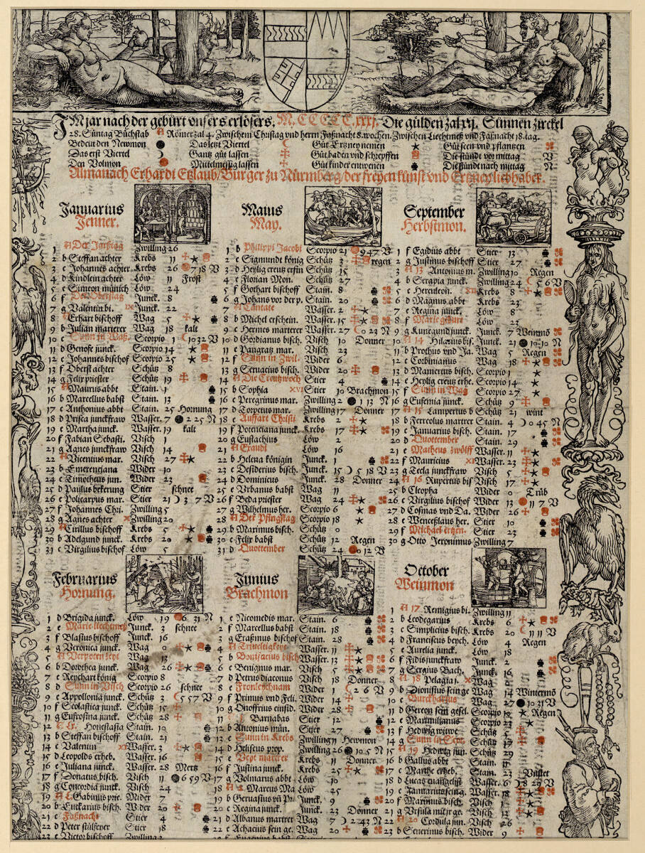 Almanach des Erhard Etzlaub, 1531