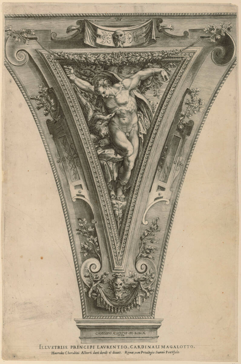 Prometheus und der Adler (Zwickel), Cherubino Alberti, 1570–1615