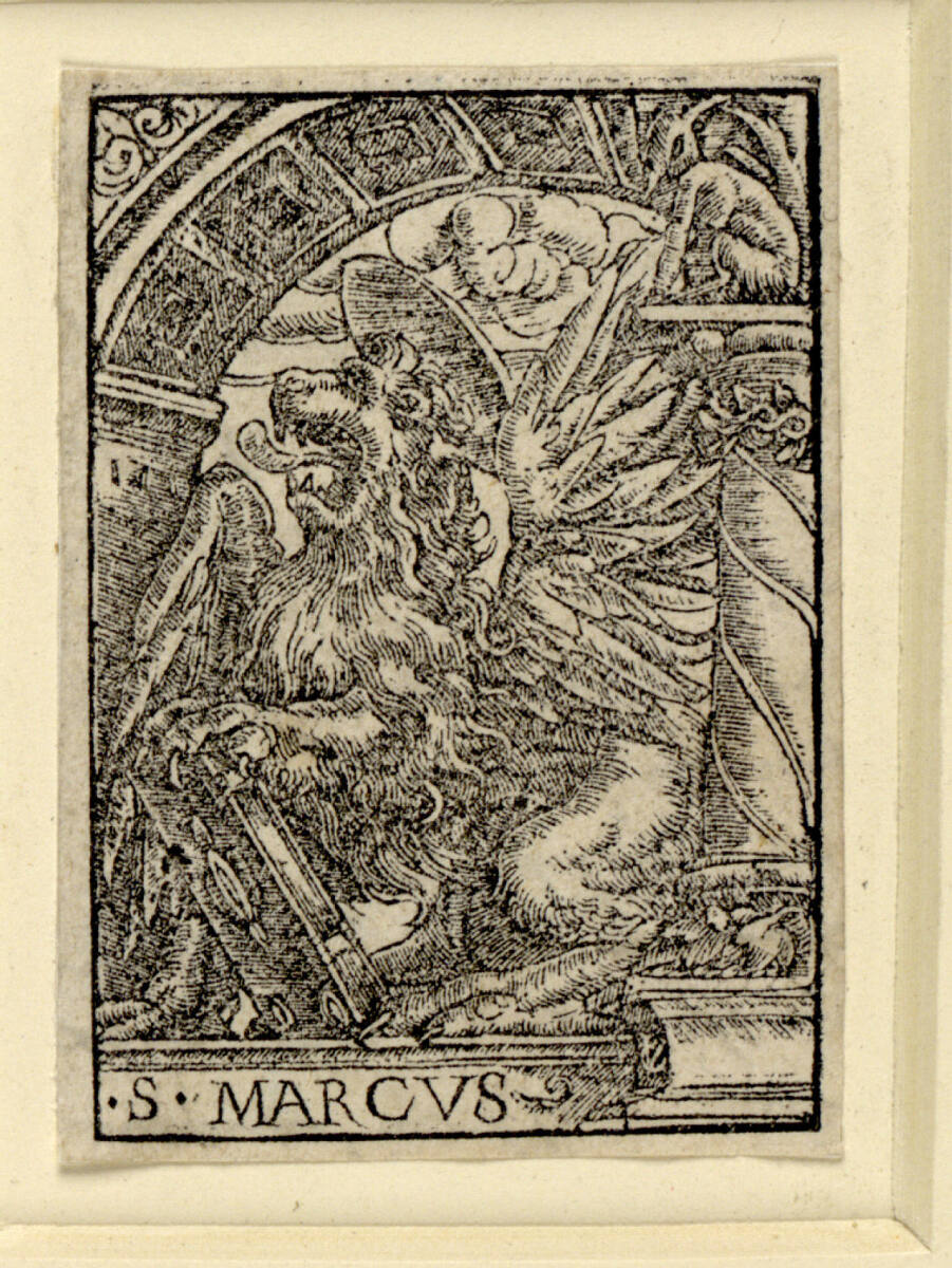 Evangelistensymbol Markus, MeisterCV
