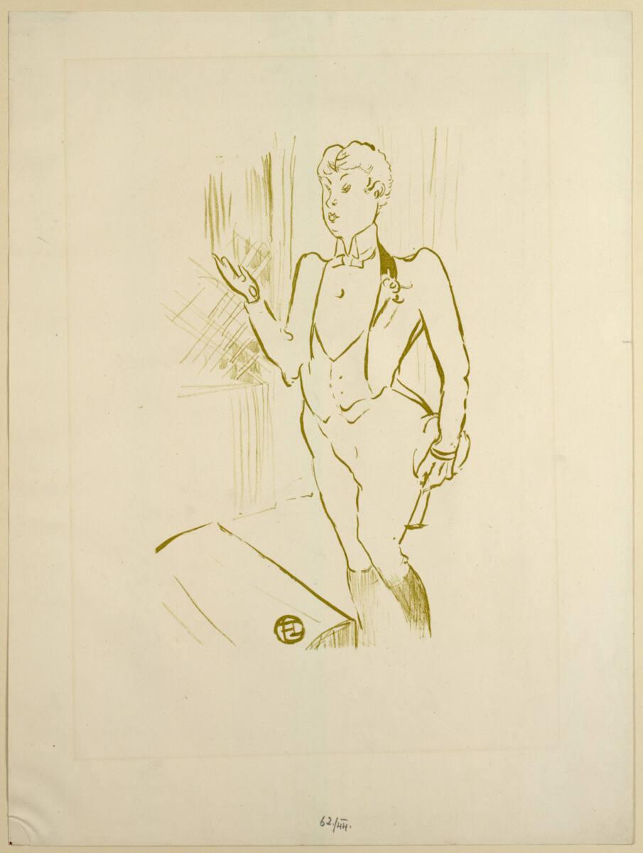Henri de Toulouse-Lautrec, Mary Hamilton, Inv. Nr.: DG1944/62