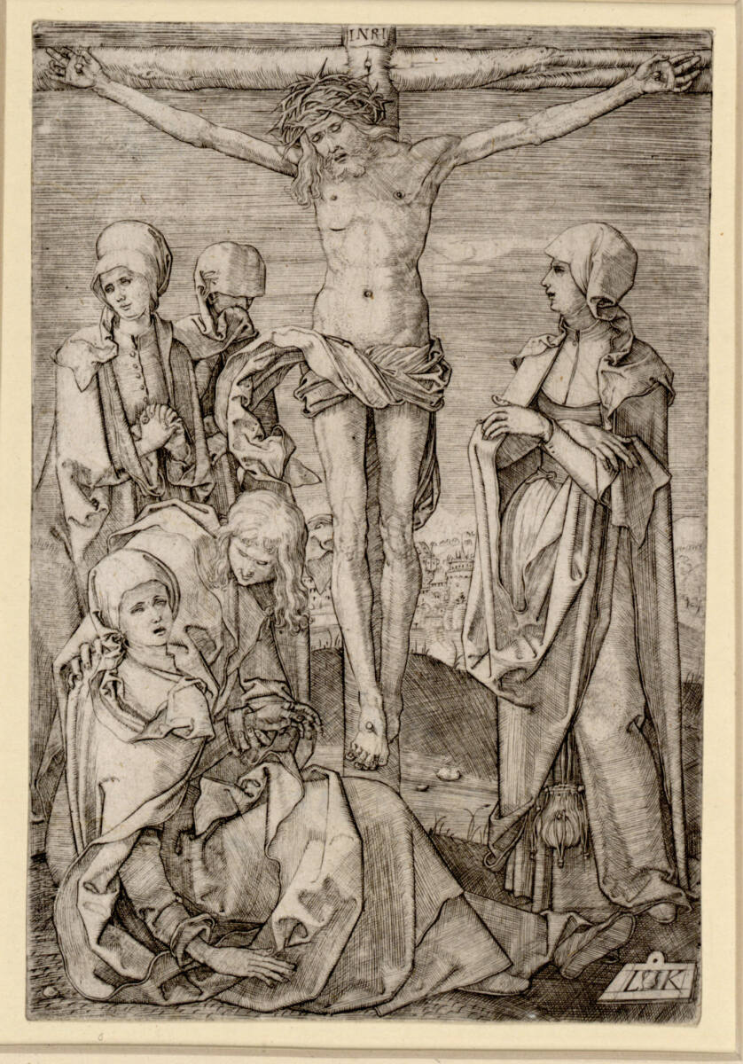 Christus am Kreuz mit den drei Marien und Johannes, Ludwig Krug