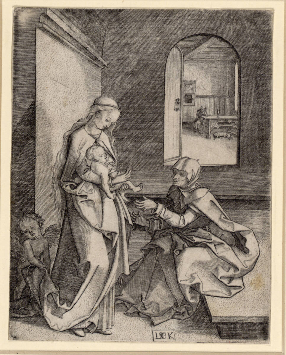 Maria mit dem Kind und heiliger Anna, Ludwig Krug