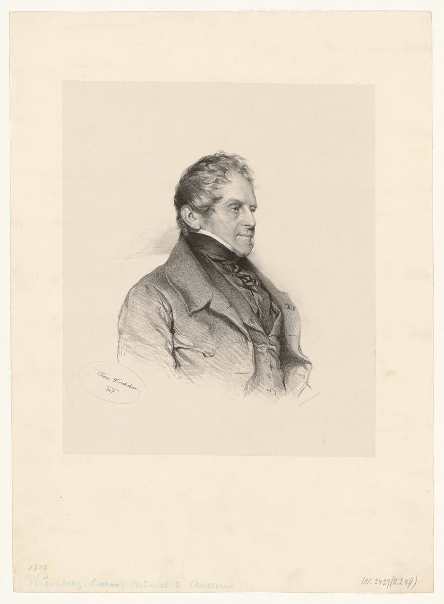 Johann Freiherr von Wessenberg-Ampringen, 1847
