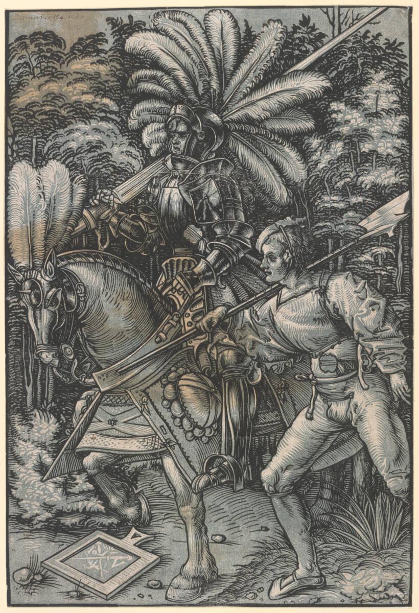 Hans Wechtlin, Ritter und Landsknecht, Inv. Nr.: DG1949/653