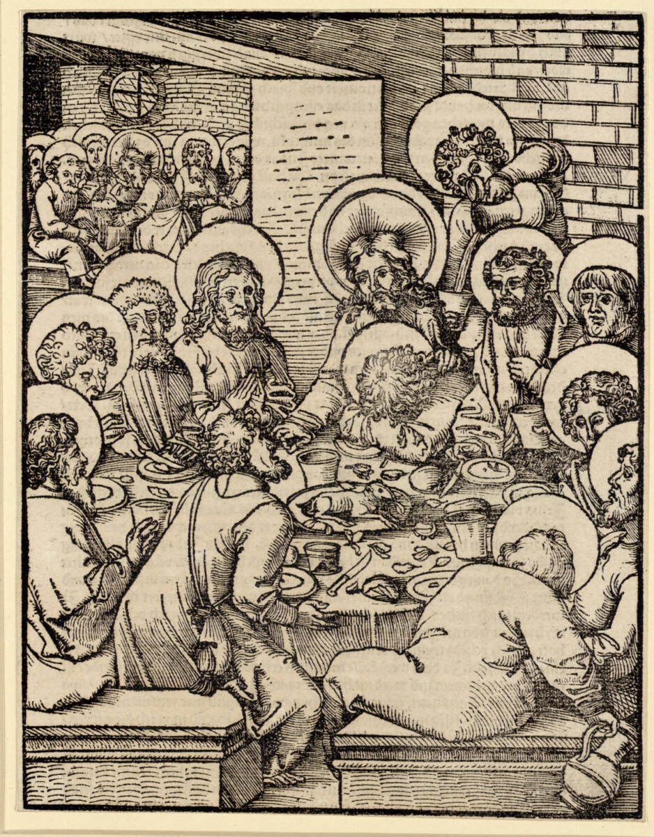 Das letzte Abendmahl, Hans Wechtlin