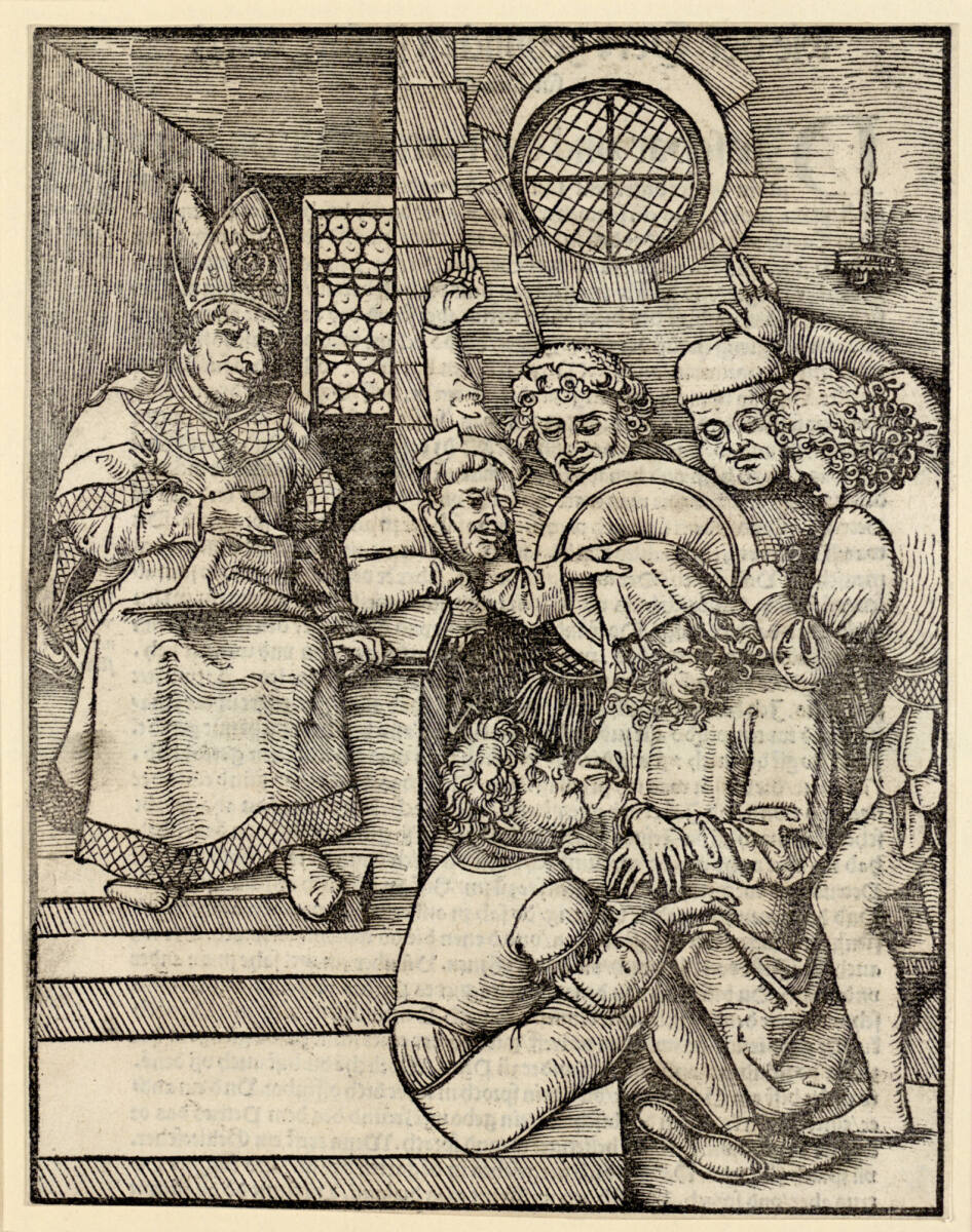 Christus vor Kaiphas, Hans Wechtlin